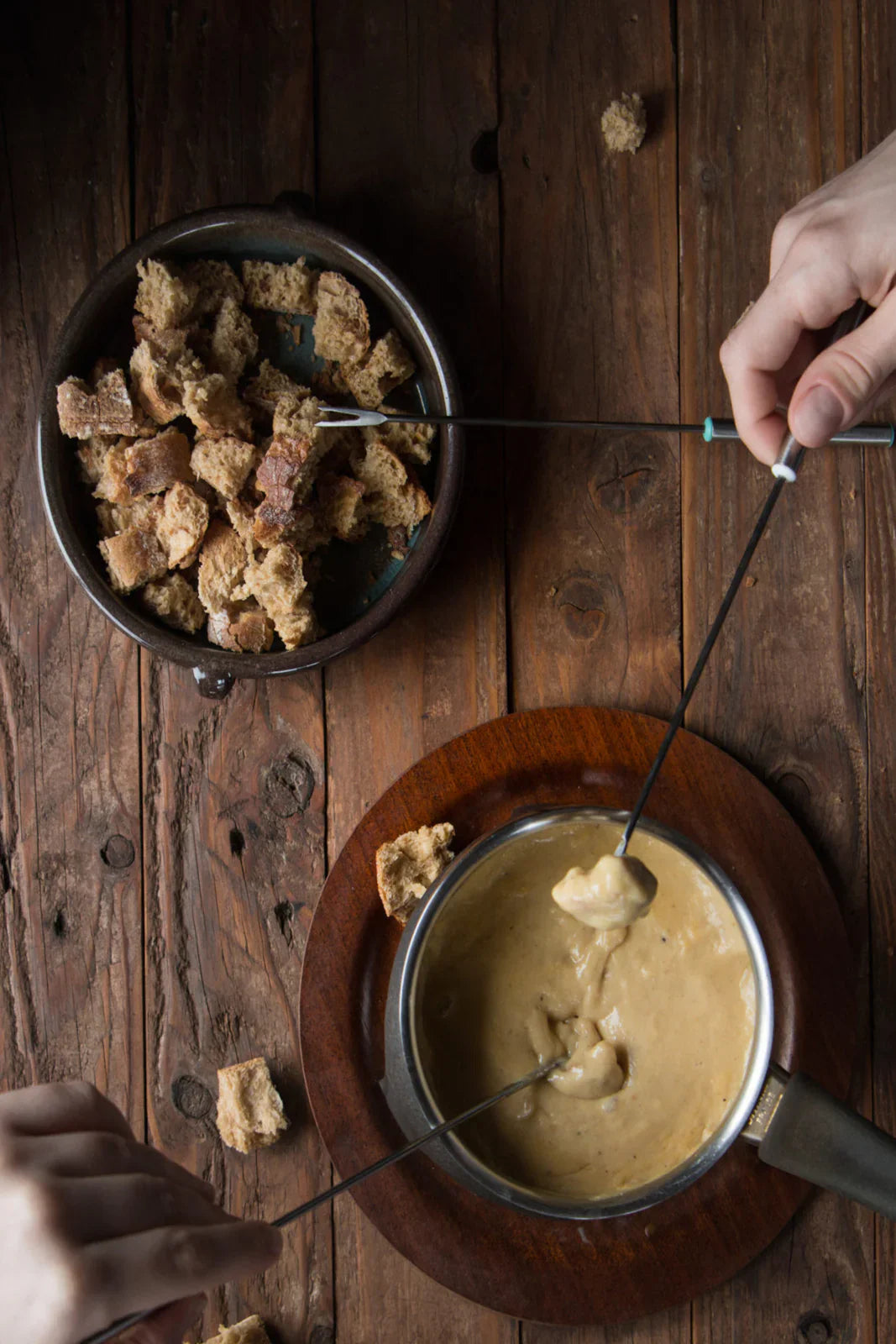 Fondue végane