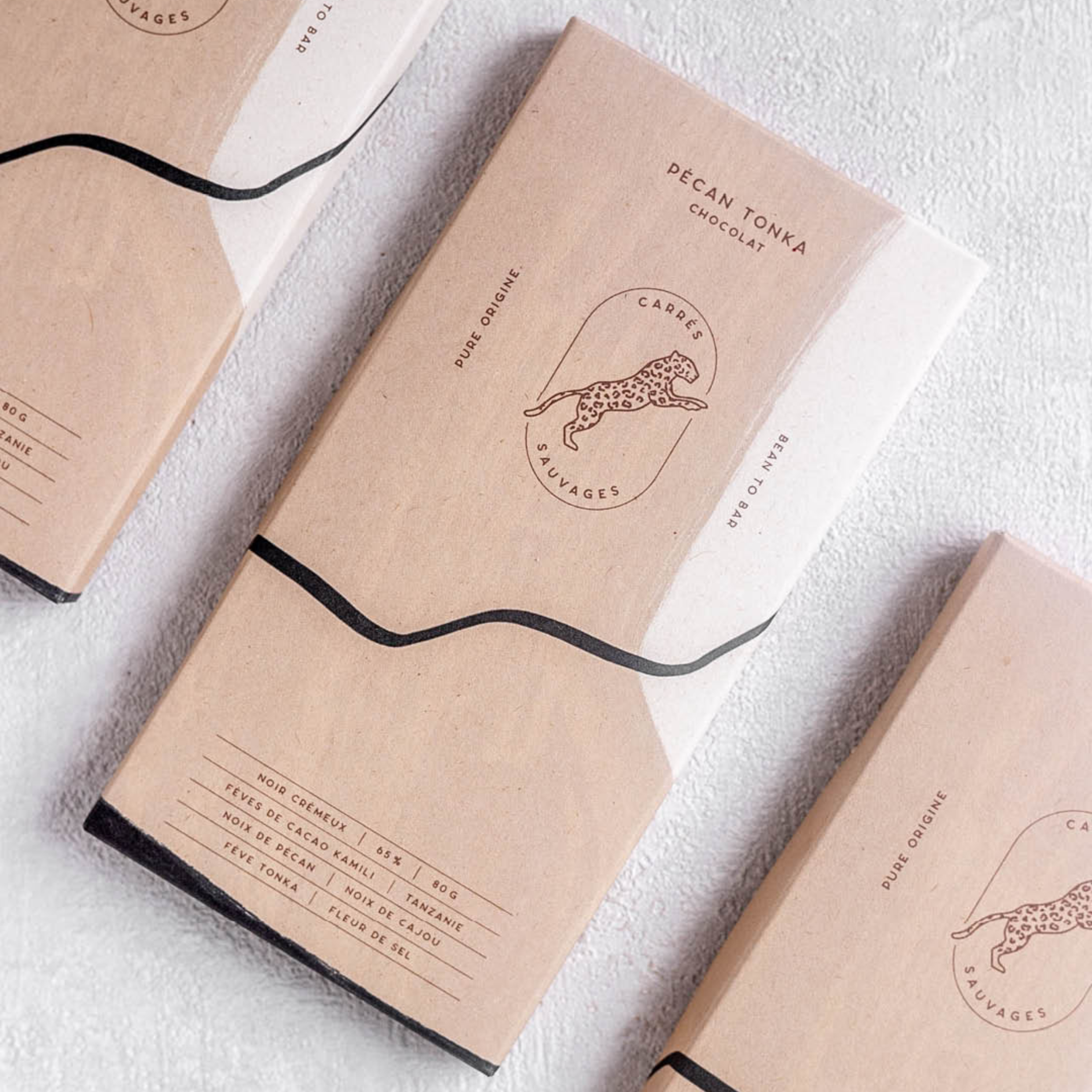 Chocolat Noir - Cajou, Pécan & Fève Tonka