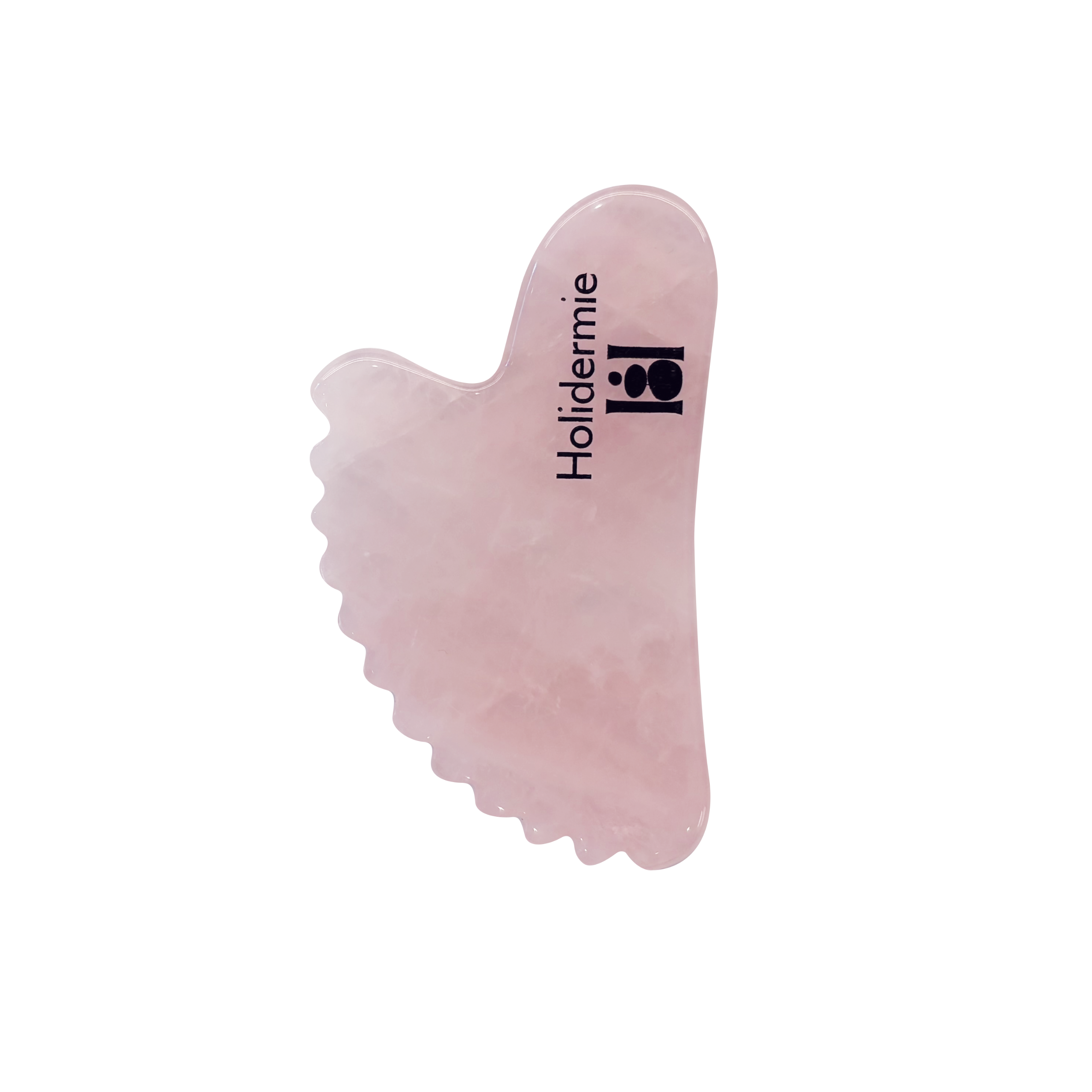 Gua Sha Visage en Quartz Rose