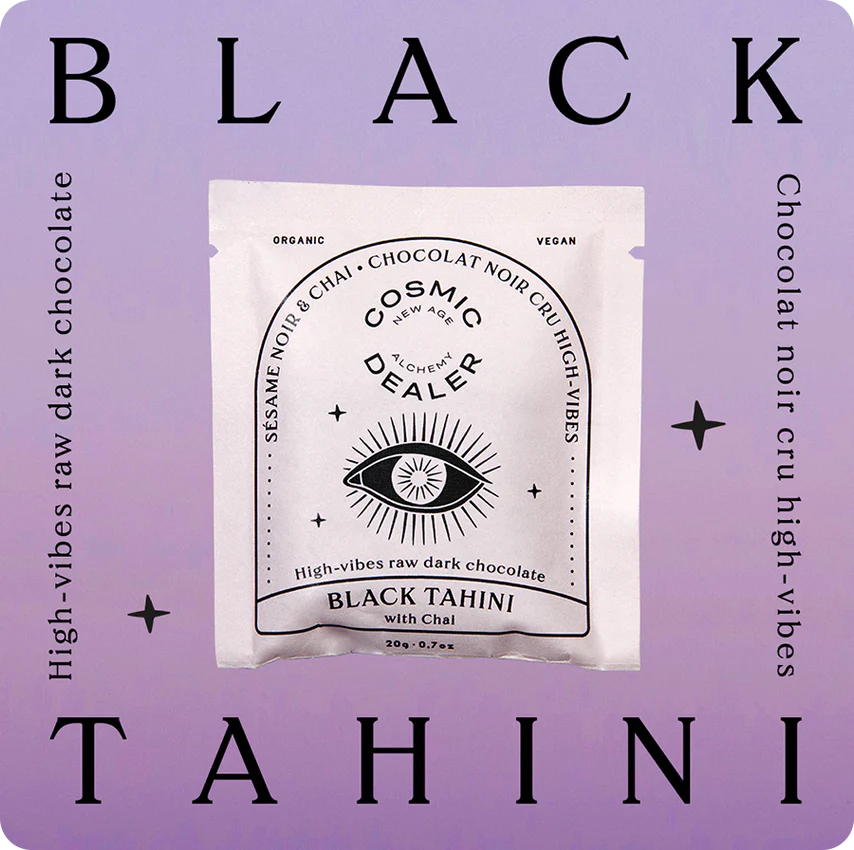 Cacao Cru Sésame Noir & Chai