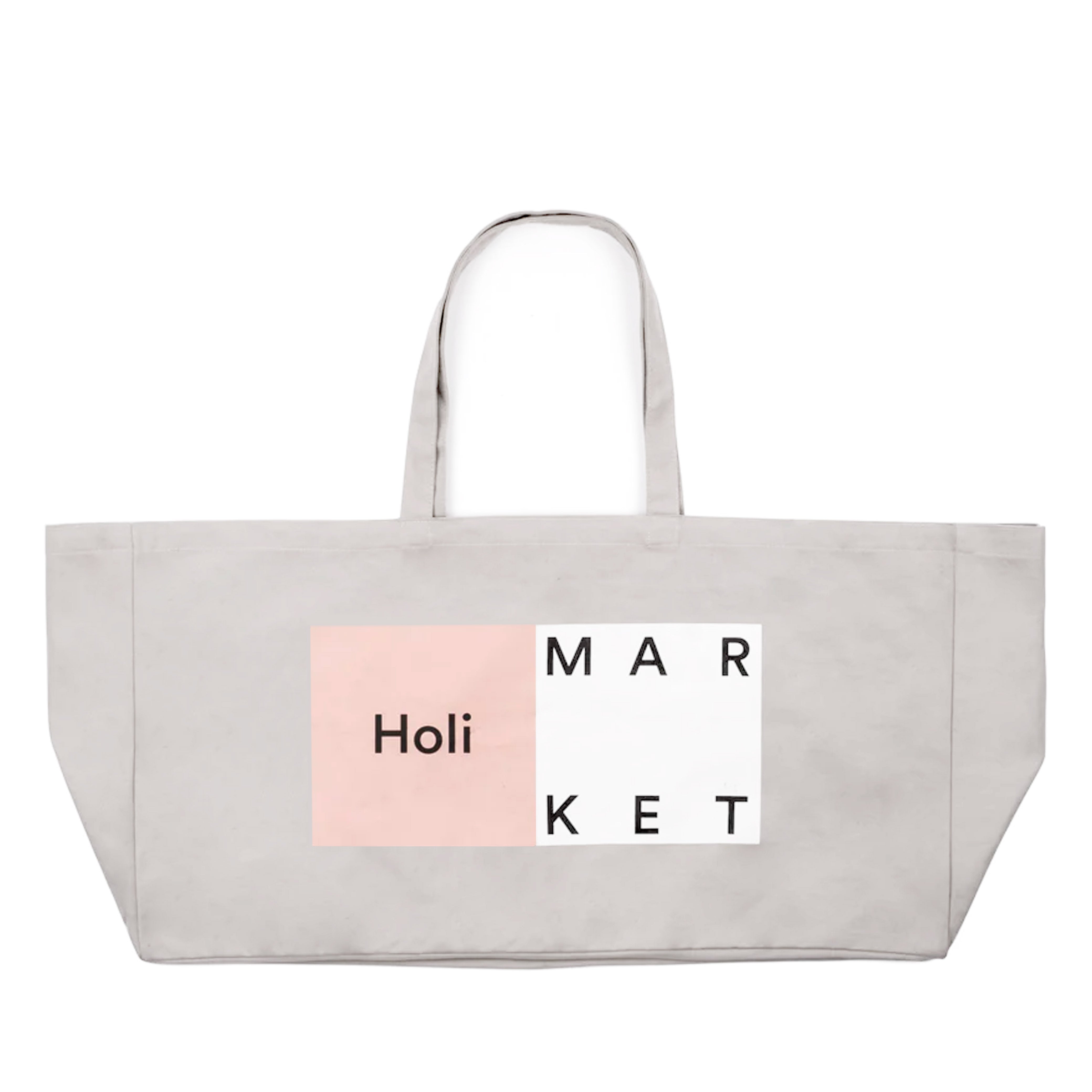 Grand sac en coton pour plage, marché et loisirs en famille