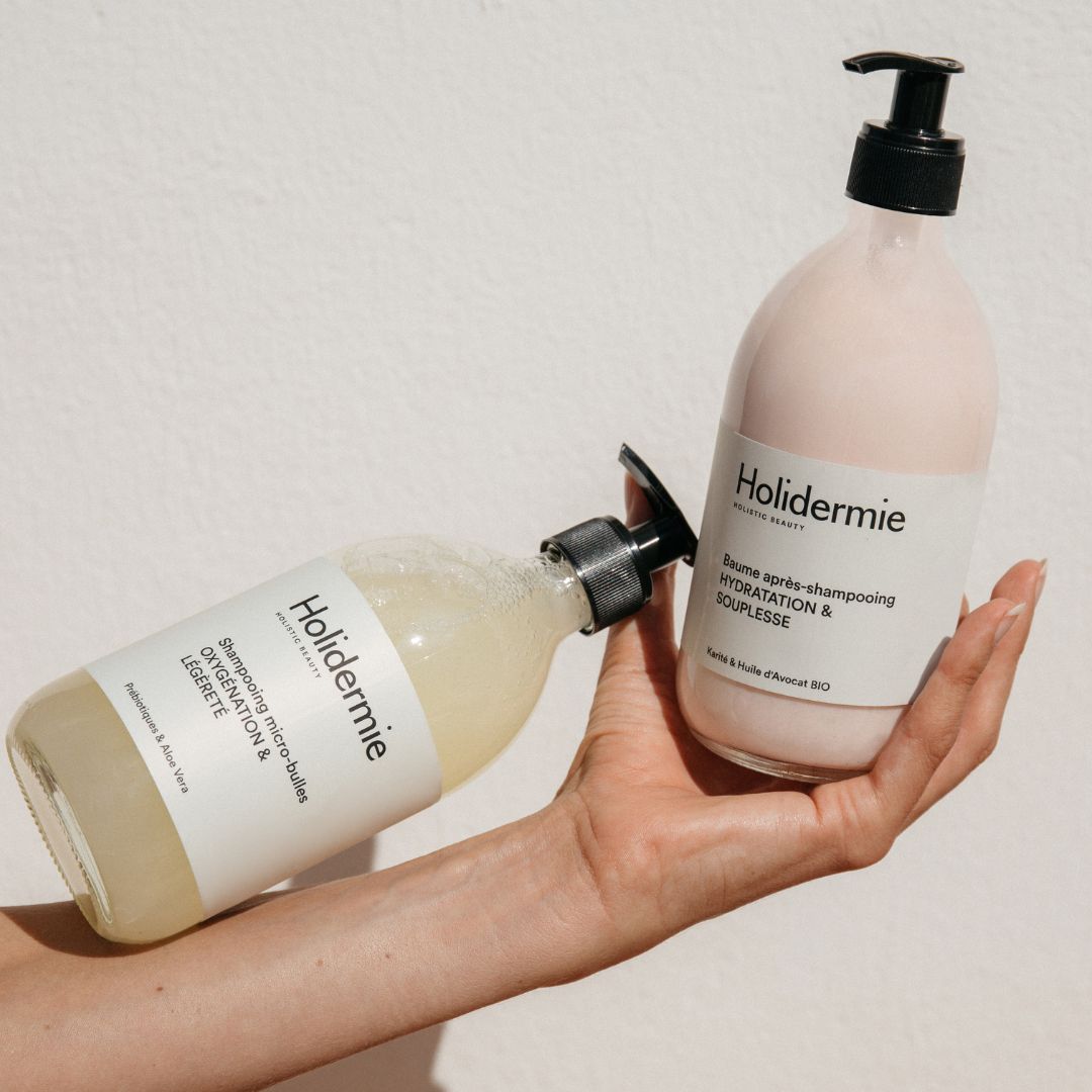 Baume cheveux réparateur pour longueurs sèches et sensibilisées Holidermie