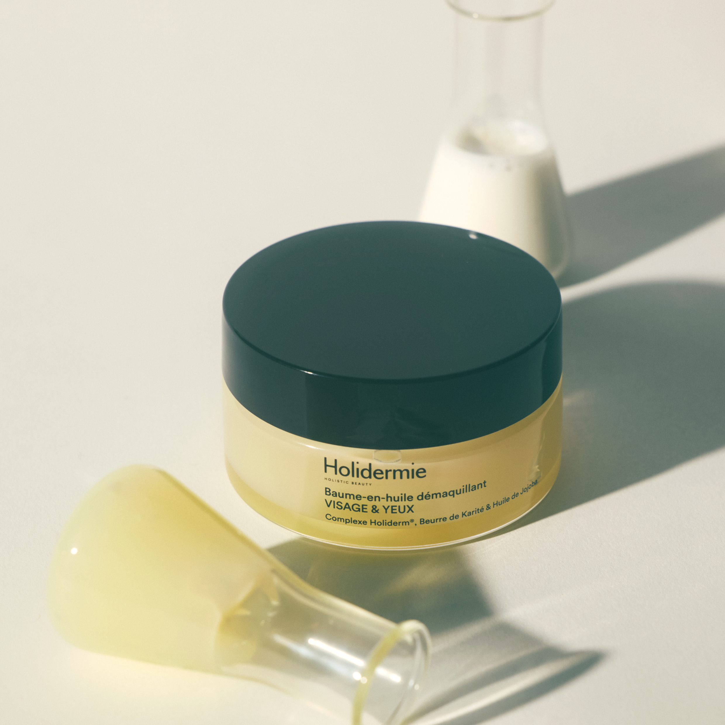 Démaquillant visage au complexe antioxydant Holiderm® pour peau apaisée