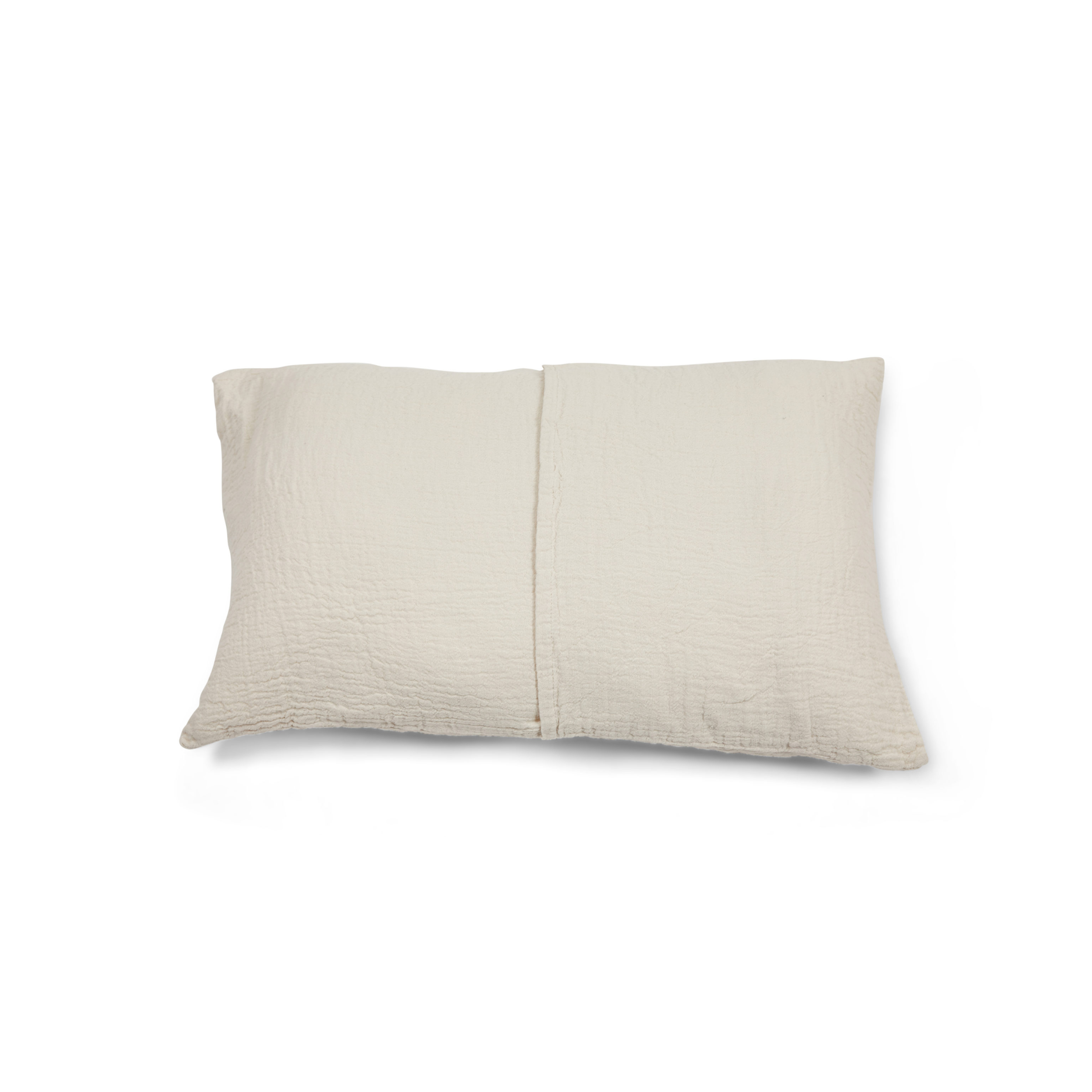 Housse de coussin jacquard coton bio "Punto"