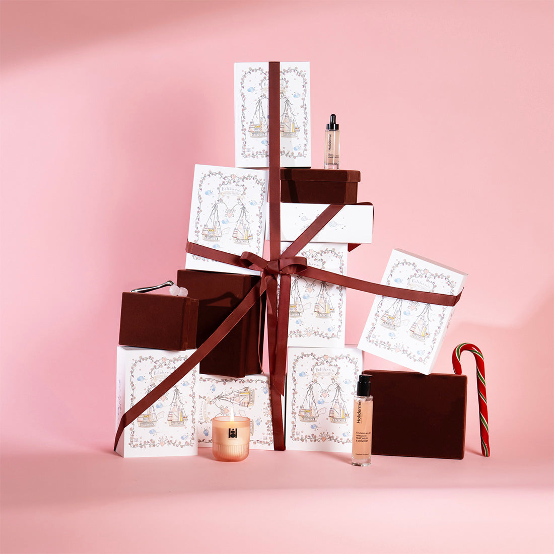 Coffret de Noël illustré par Chloé Bollaert