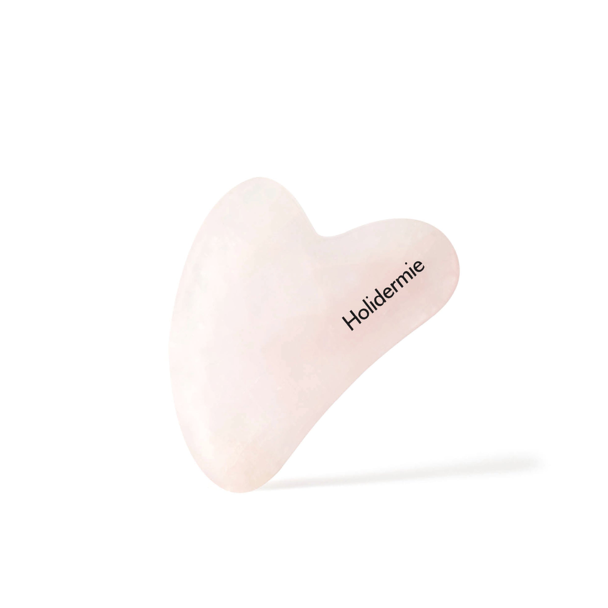Gua Sha quartz rose pour drainage, effet liftant et contours redessinés