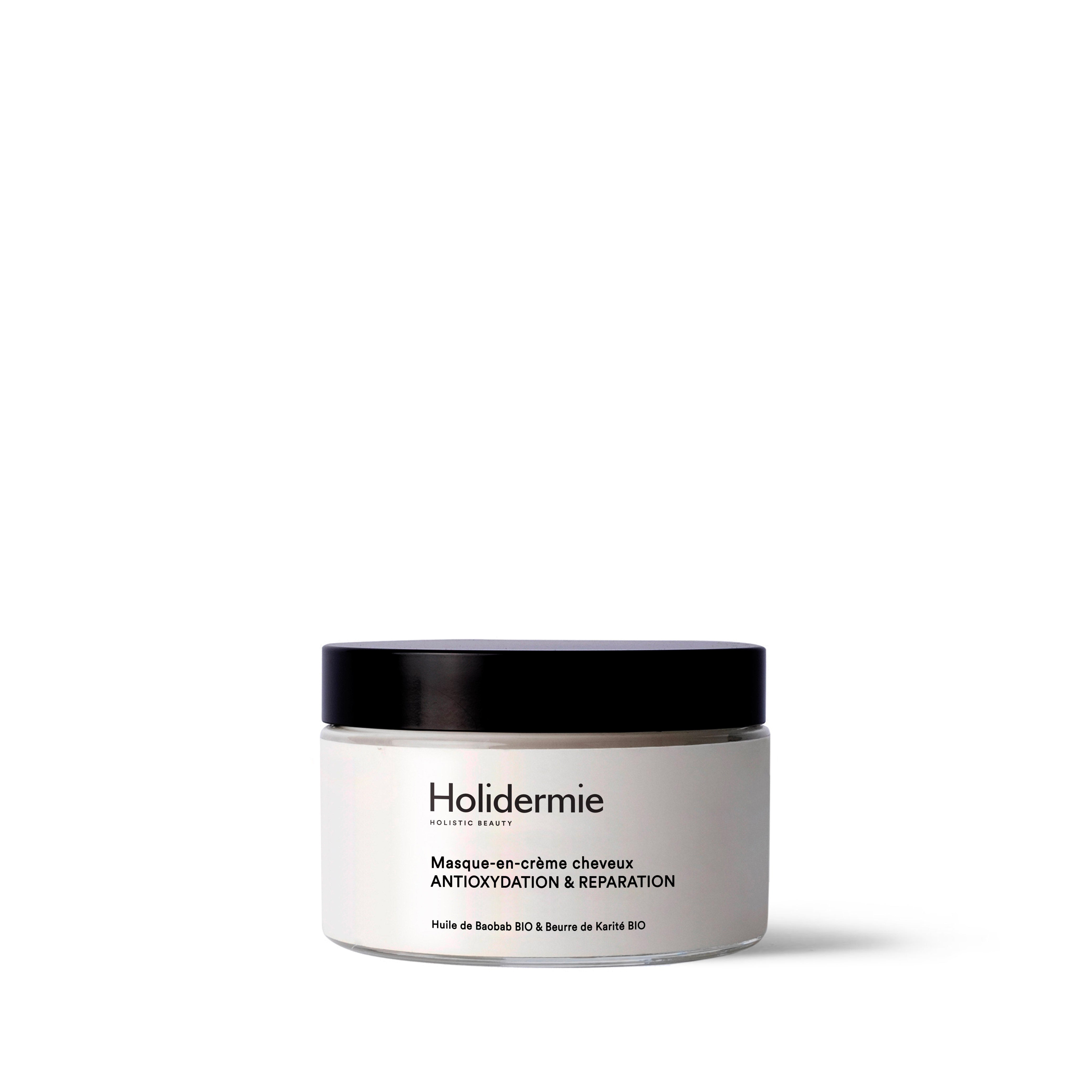 Masque-en-crème cheveux réparateur à l’huile de baobab BIO et beurre de karité BIO