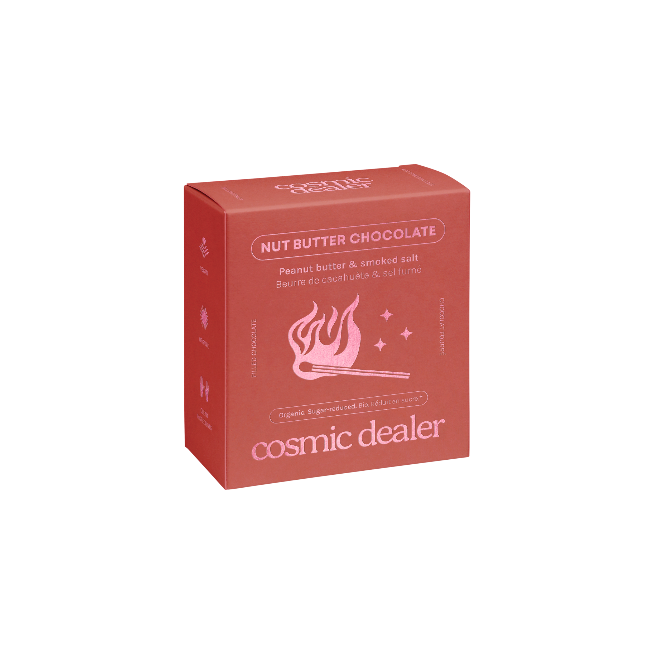 Cacao cru Beurre de Cacahuète & Sel Fumé BIO