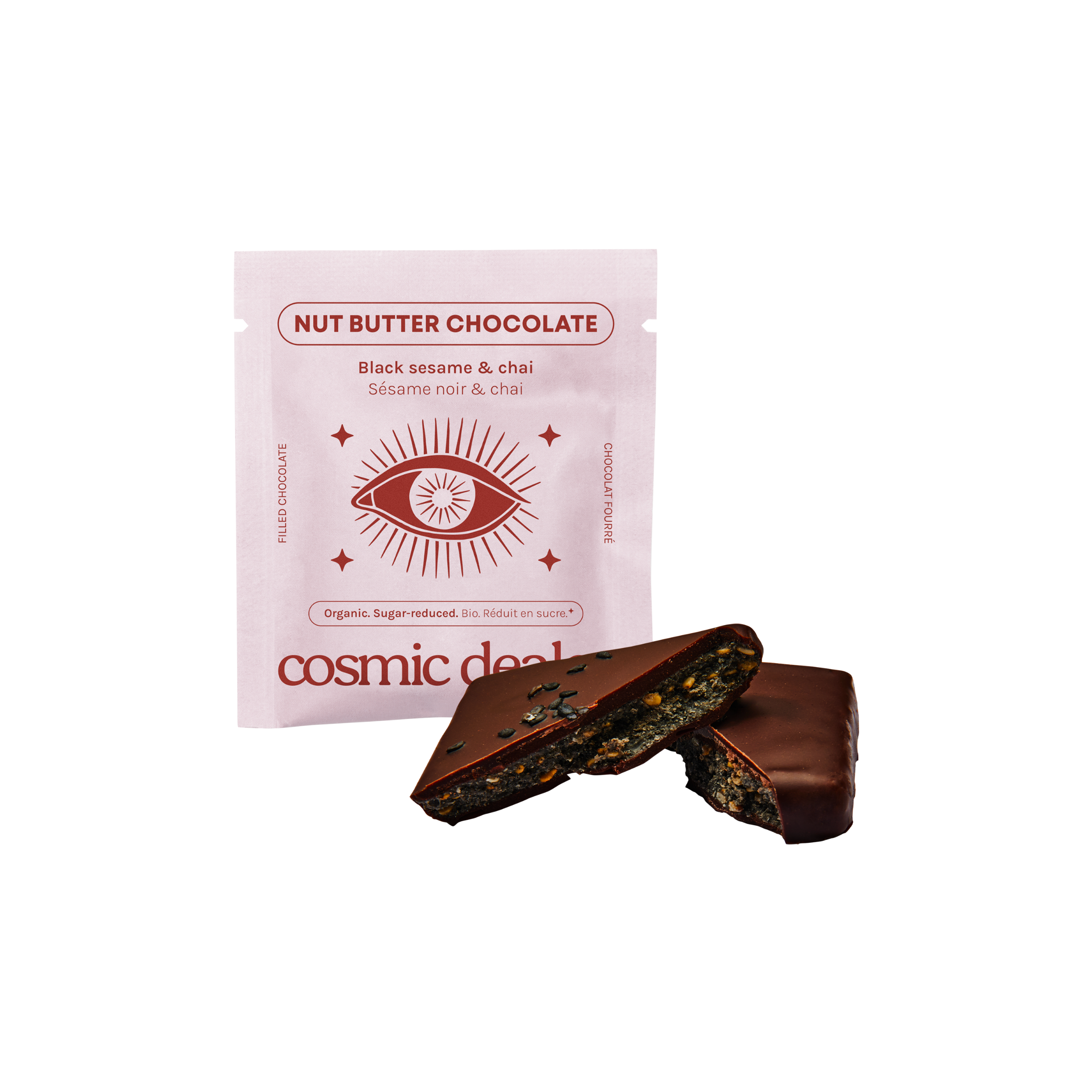 Cacao Cru Sésame Noir & Chai BIO