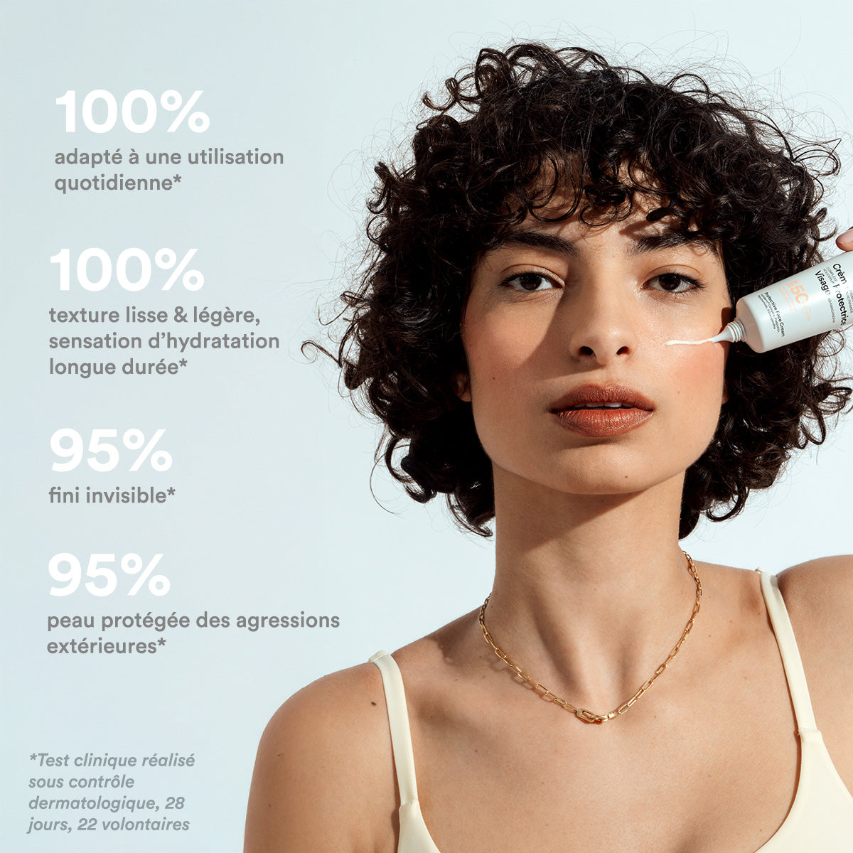 Crème Protectrice Visage SPF50+