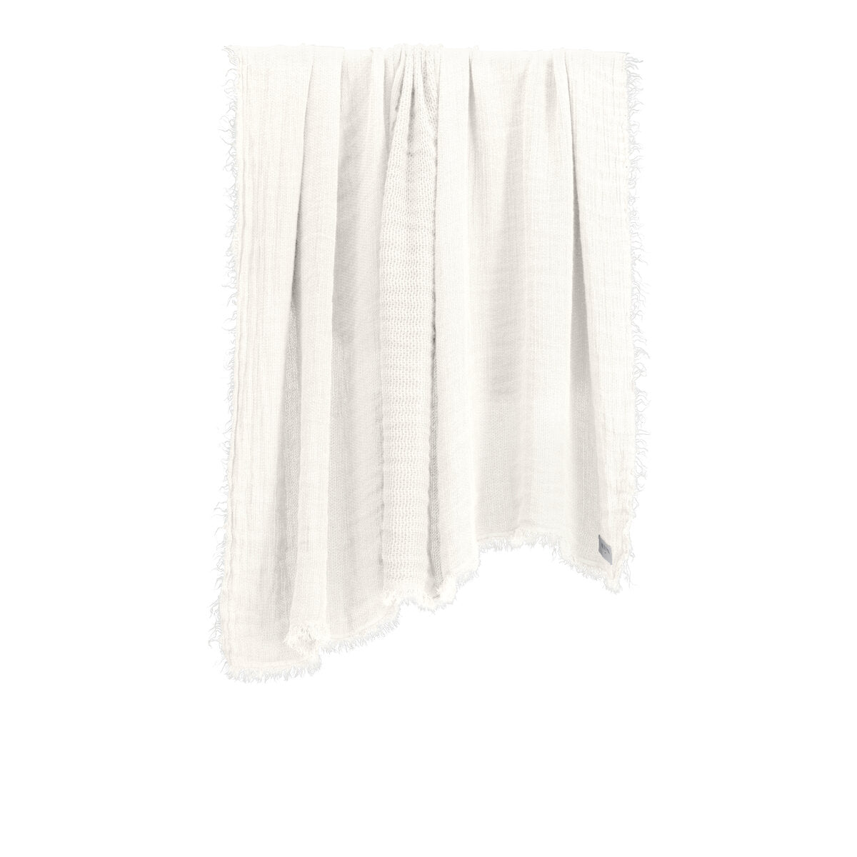 Plaid jacquard de lin et chanvre
