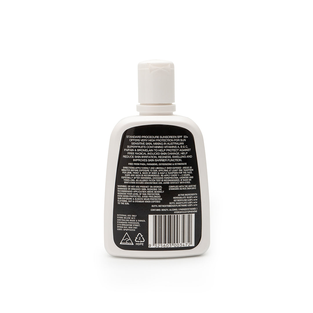 Crème solaire SPF 50+ 250ml