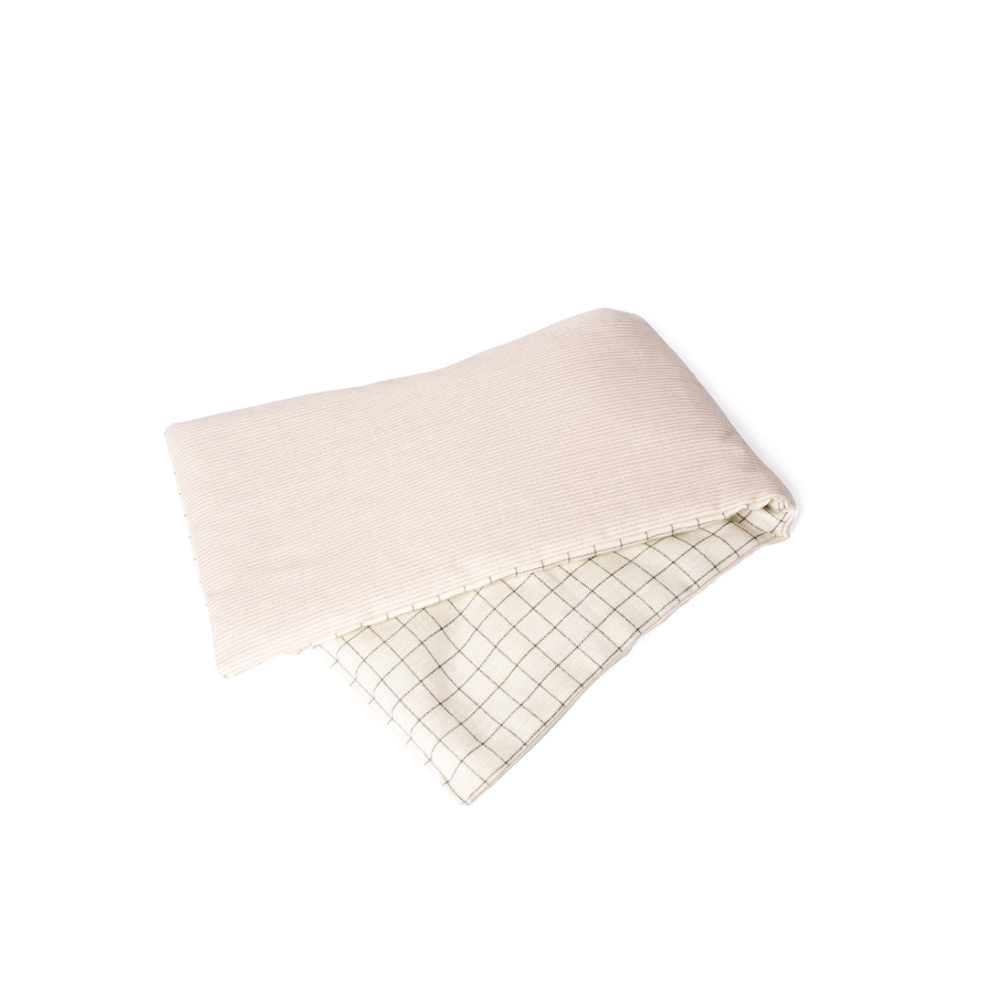 Bouillote rayée rose carreaux Dame Joucla
