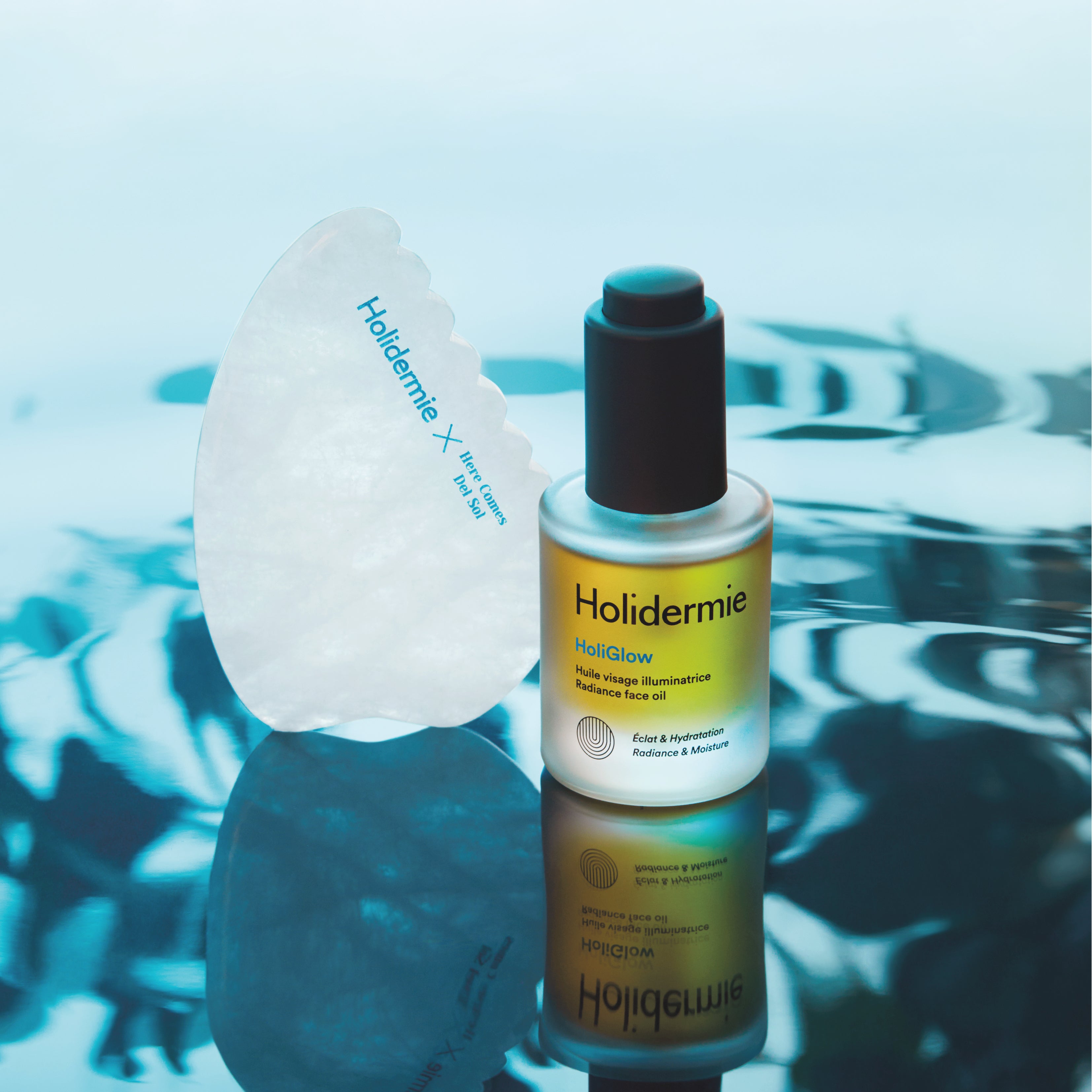 Gua Sha + Huile visage - Holidermie