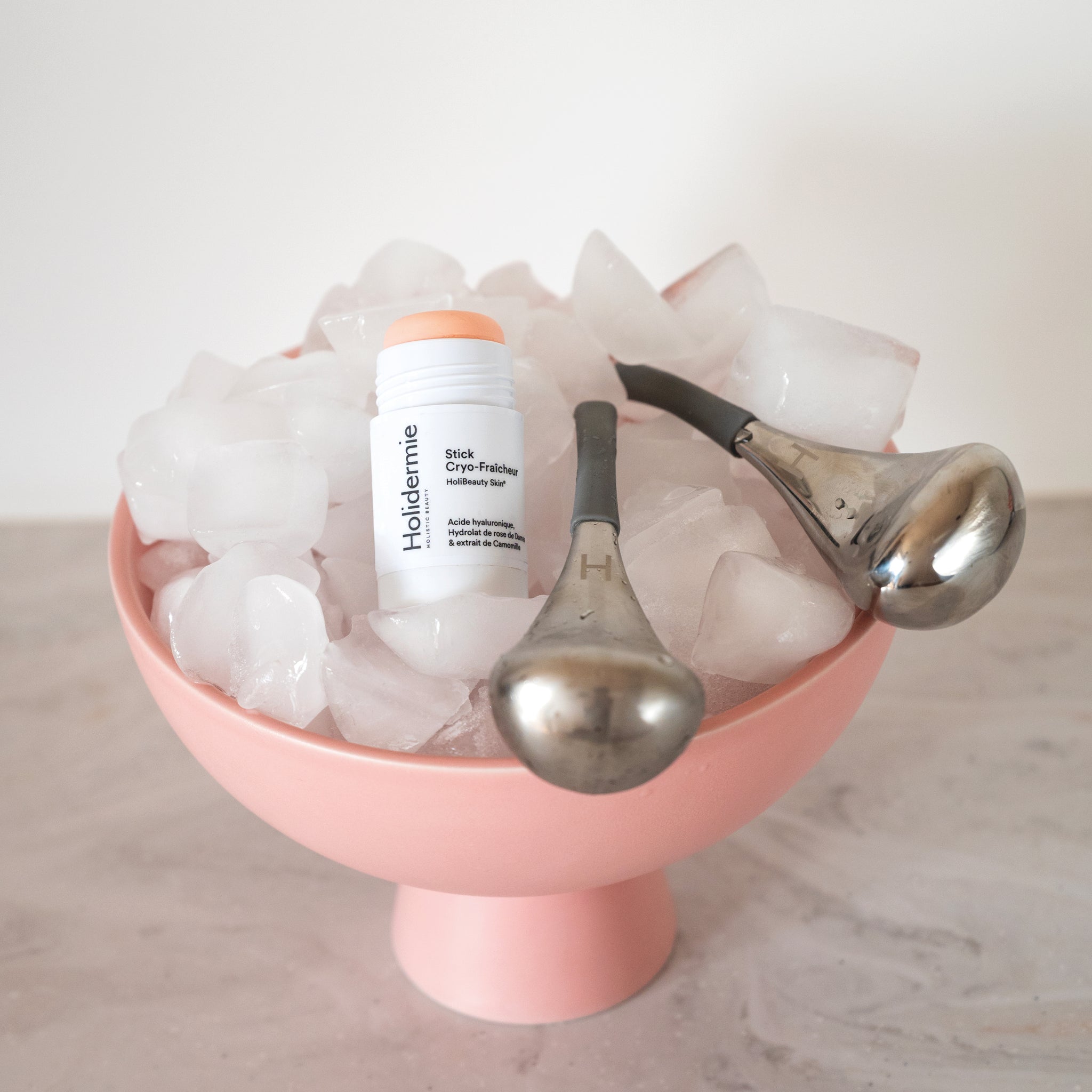 Rituel fraicheur cryo Holidermie globes