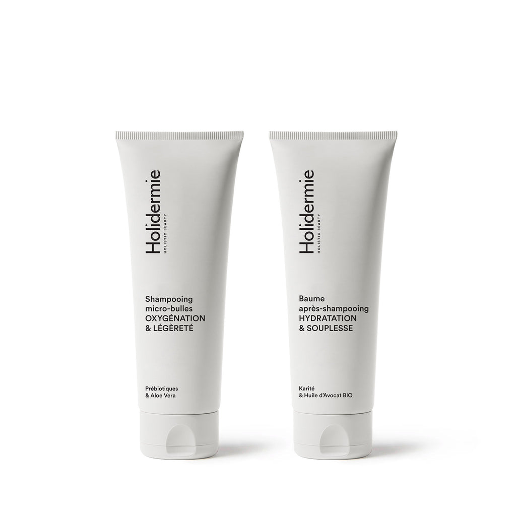 Shampooing Micro-Bulles & Baume Après-Shampooing - Format Voyage