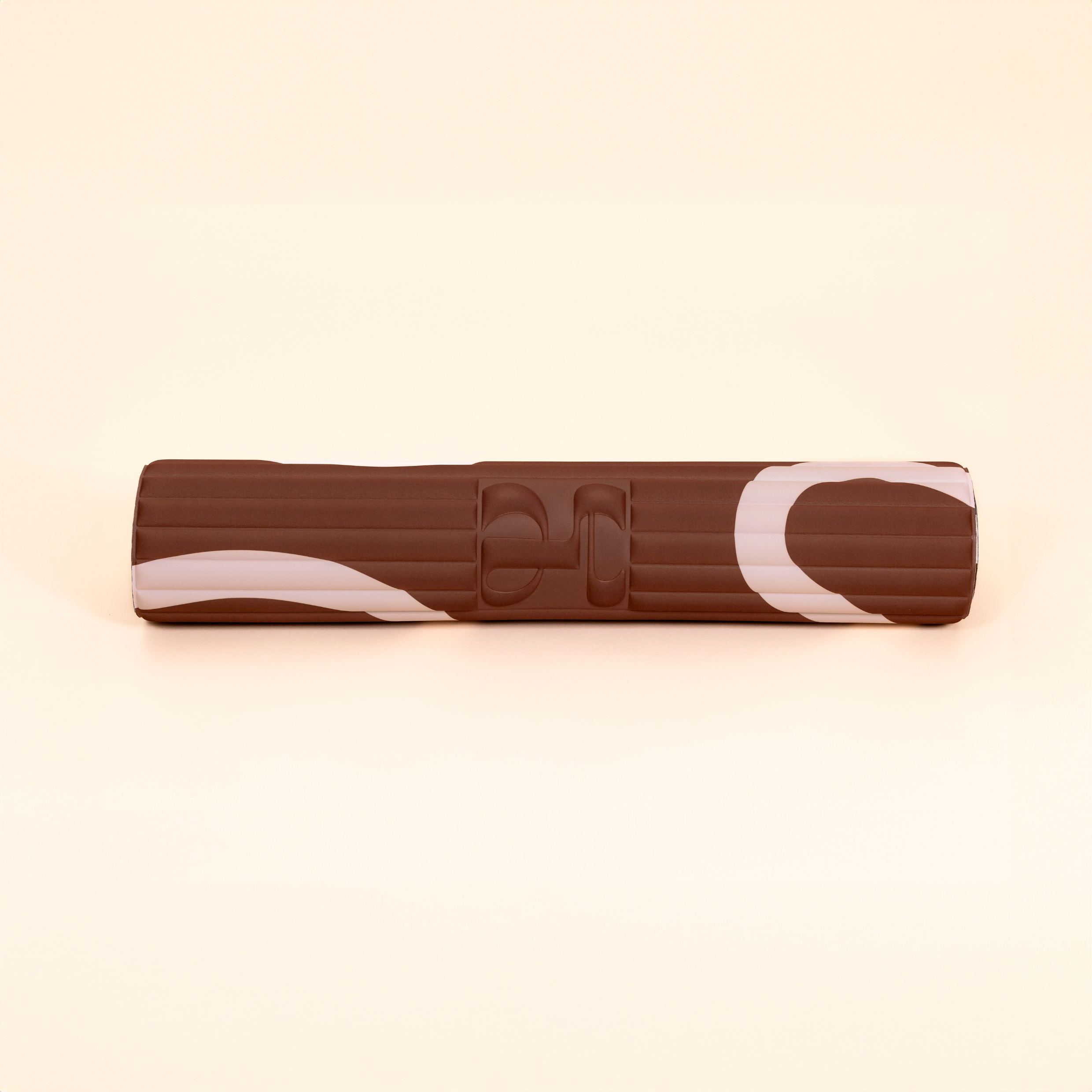 Tapis de yoga pilates Archy - Imprimé Bari Choco