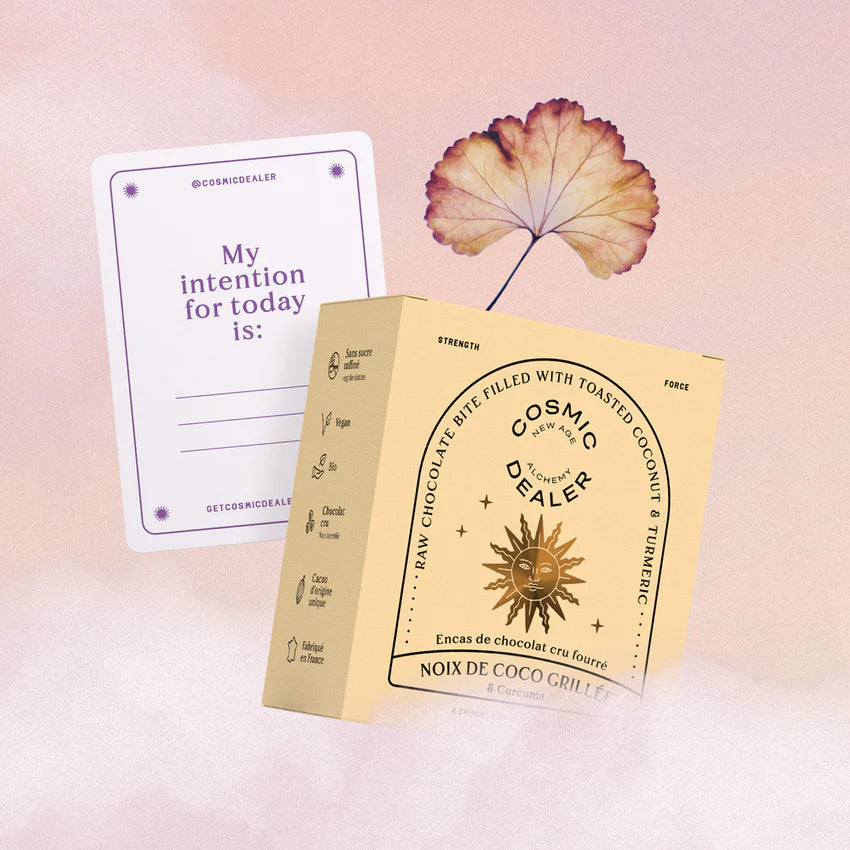 Cacao cru  Beurre de Cacahuète & Sel Fumé - 4 sachets