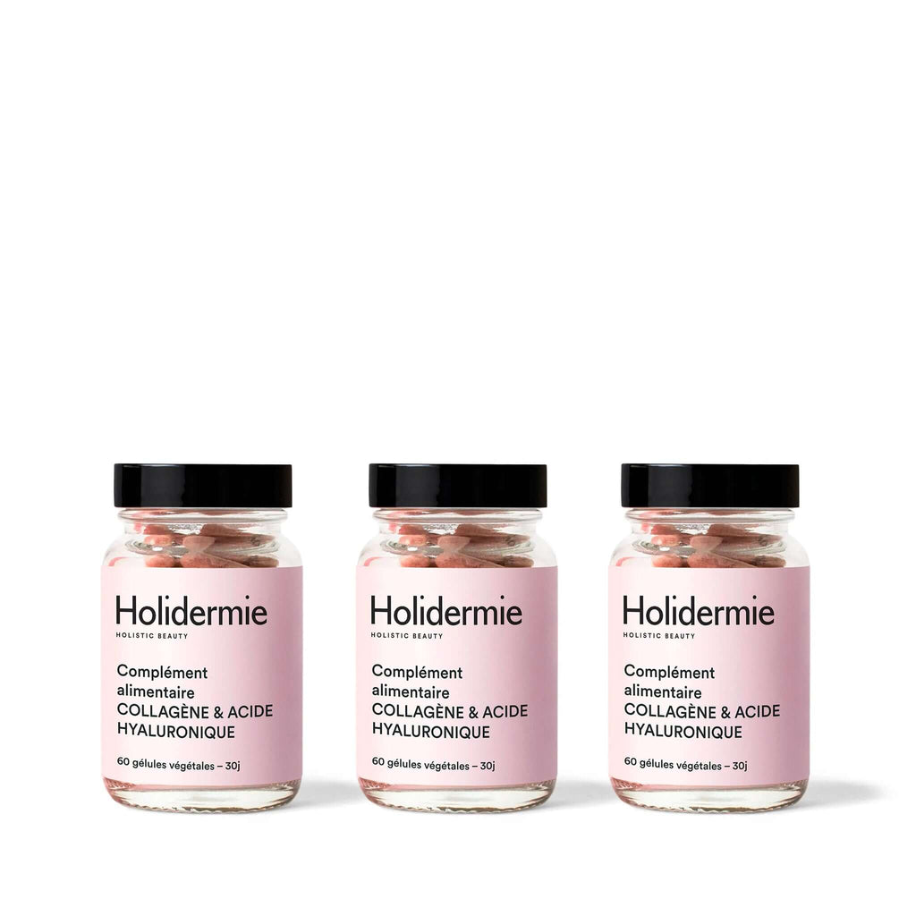 Cure de 3 mois - Gélule Collagène & AH<br> HYDRATE, RAFFERMIT & REDENSIFIE