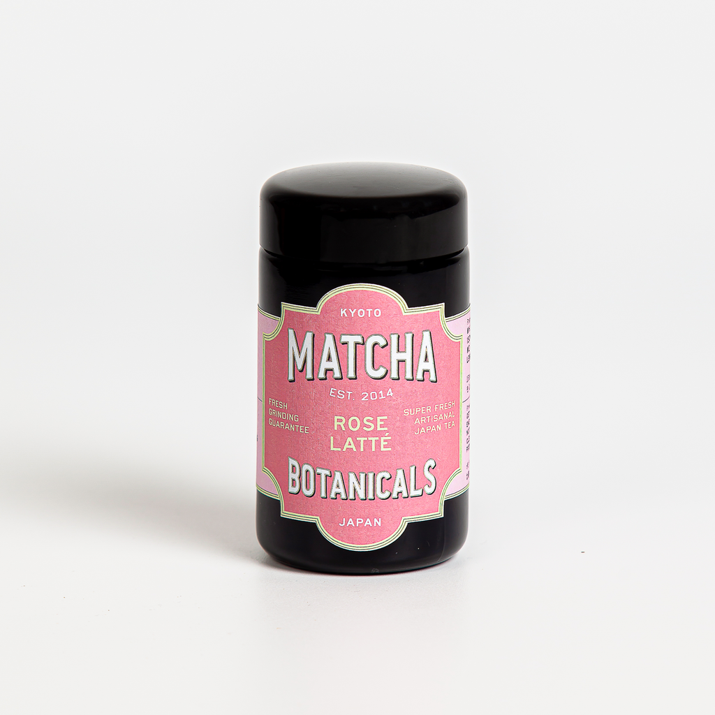 Matcha Rose Latté