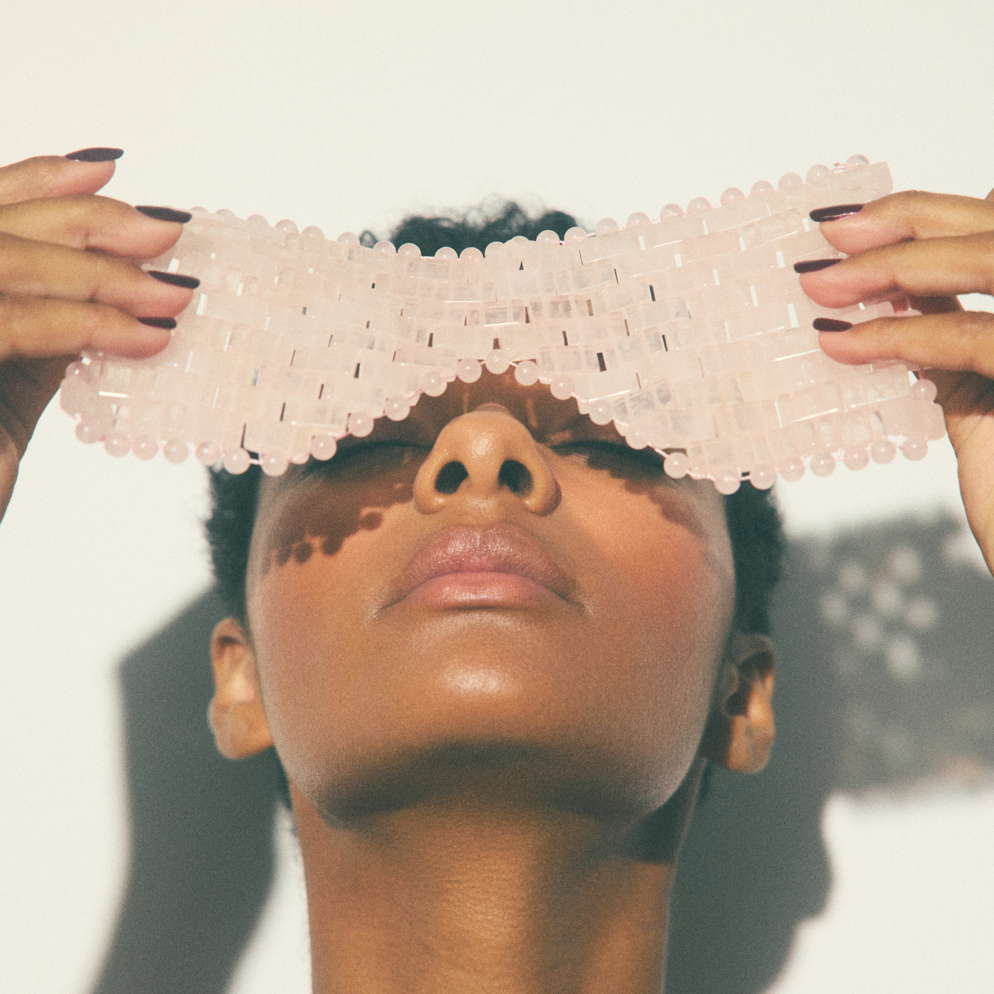 Masque Intégral Yeux 100% Quartz Rose
