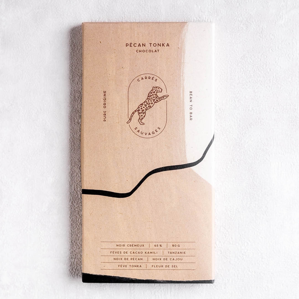 Chocolat Noir - Cajou, Pécan & Fève Tonka