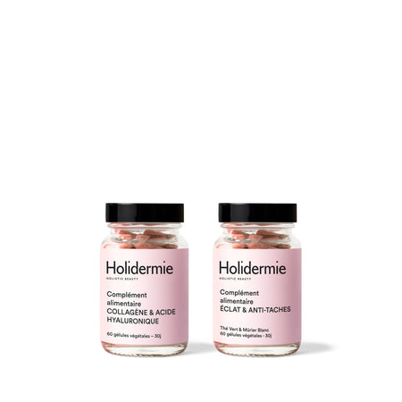 Duo Collagène / Acide hyaluronique et Éclat / Anti-taches<br> ANTI-TACHES & FERMETÉ