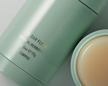 Déodorant stick naturel - Cedar Flora <br> CORPUS NATURALS