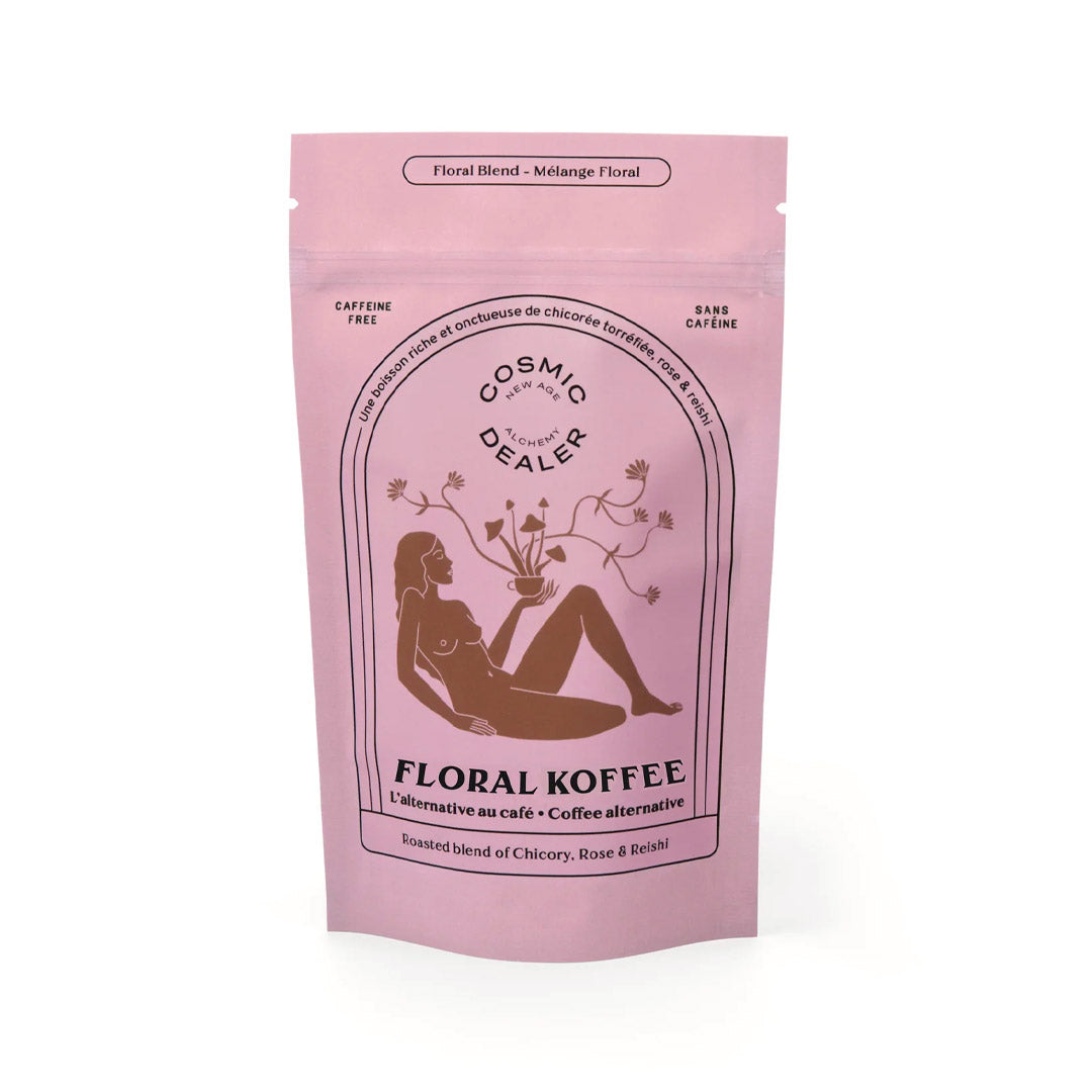 Floral Koffee : café alternatif sans caféine - Reishi et roses