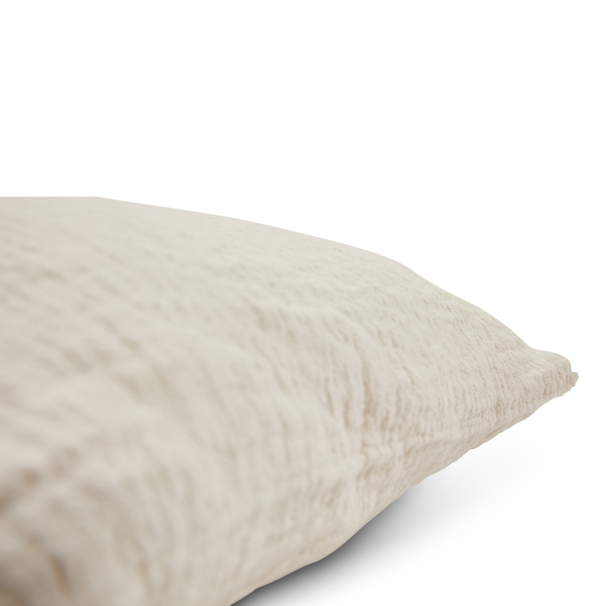Housse de coussin jacquard coton bio "Punto"