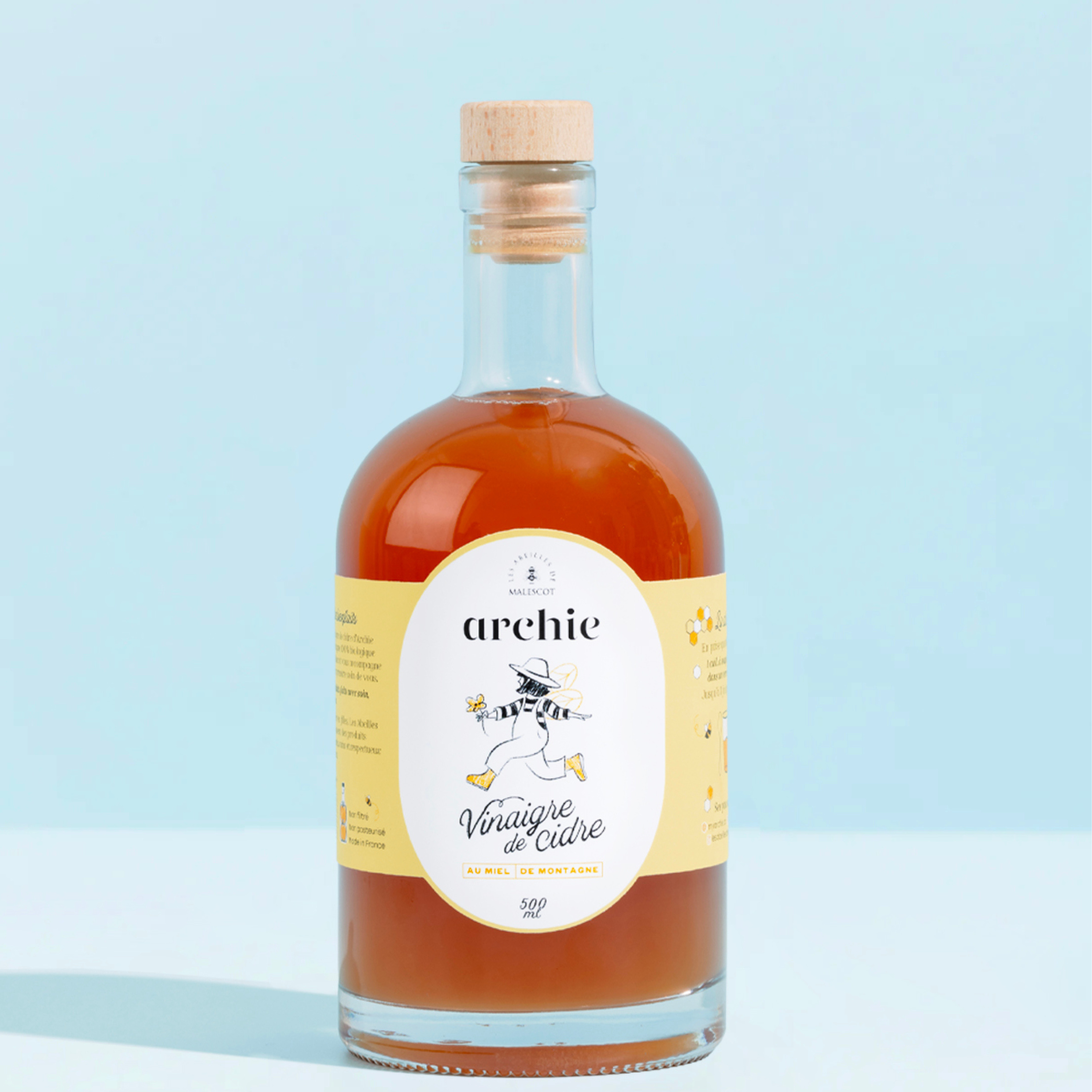 Vinaigre de Cidre Brut Bio Miel