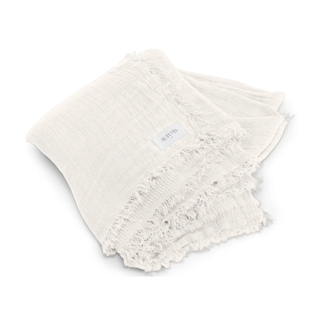Plaid jacquard de lin et chanvre