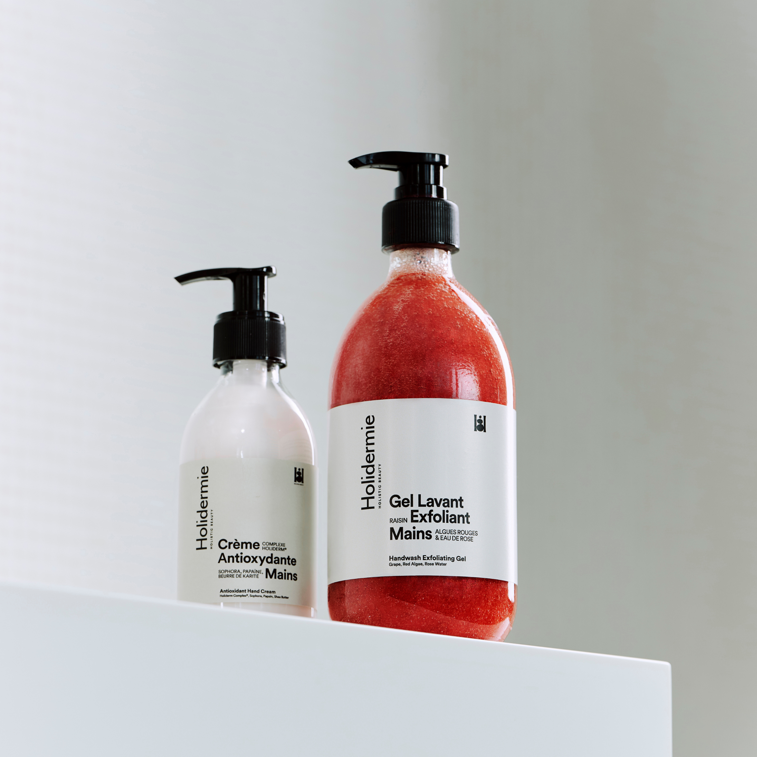 Gel exfoliant mains pour des mains hydratée et douce