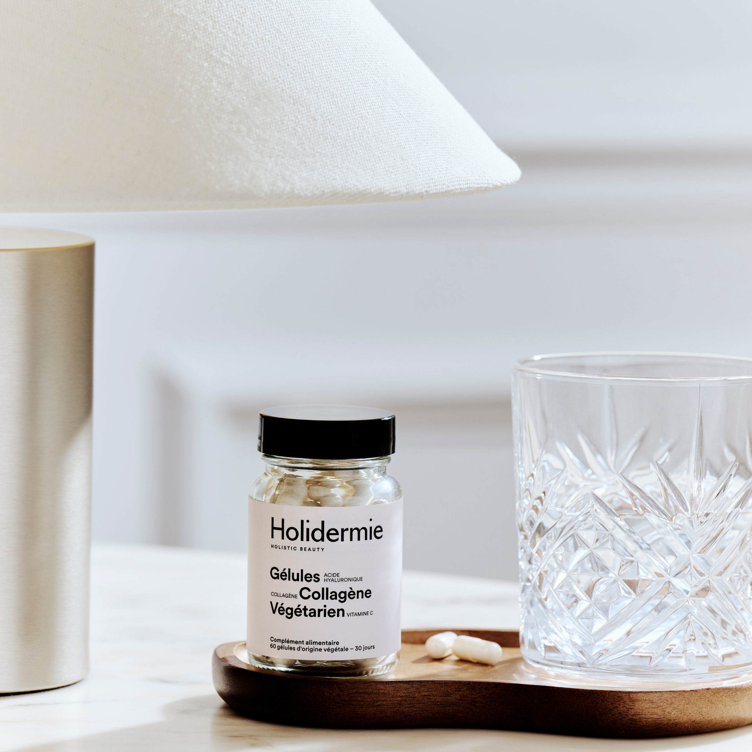 Gélules Collagène Végétarien Vitamine C & Acide Hyaluronique Ovoderm