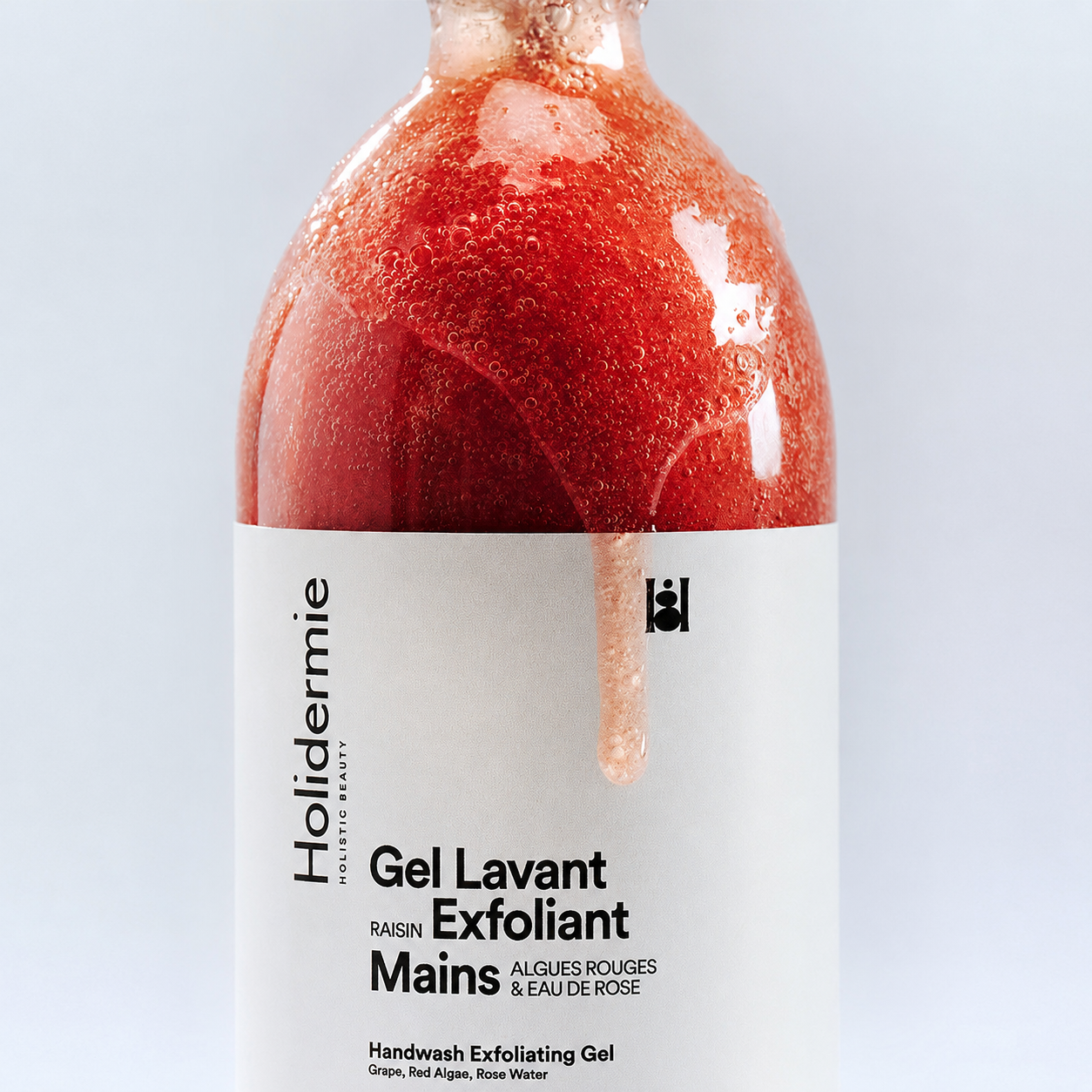 Gel exfoliant mains pour des mains hydratée et douce