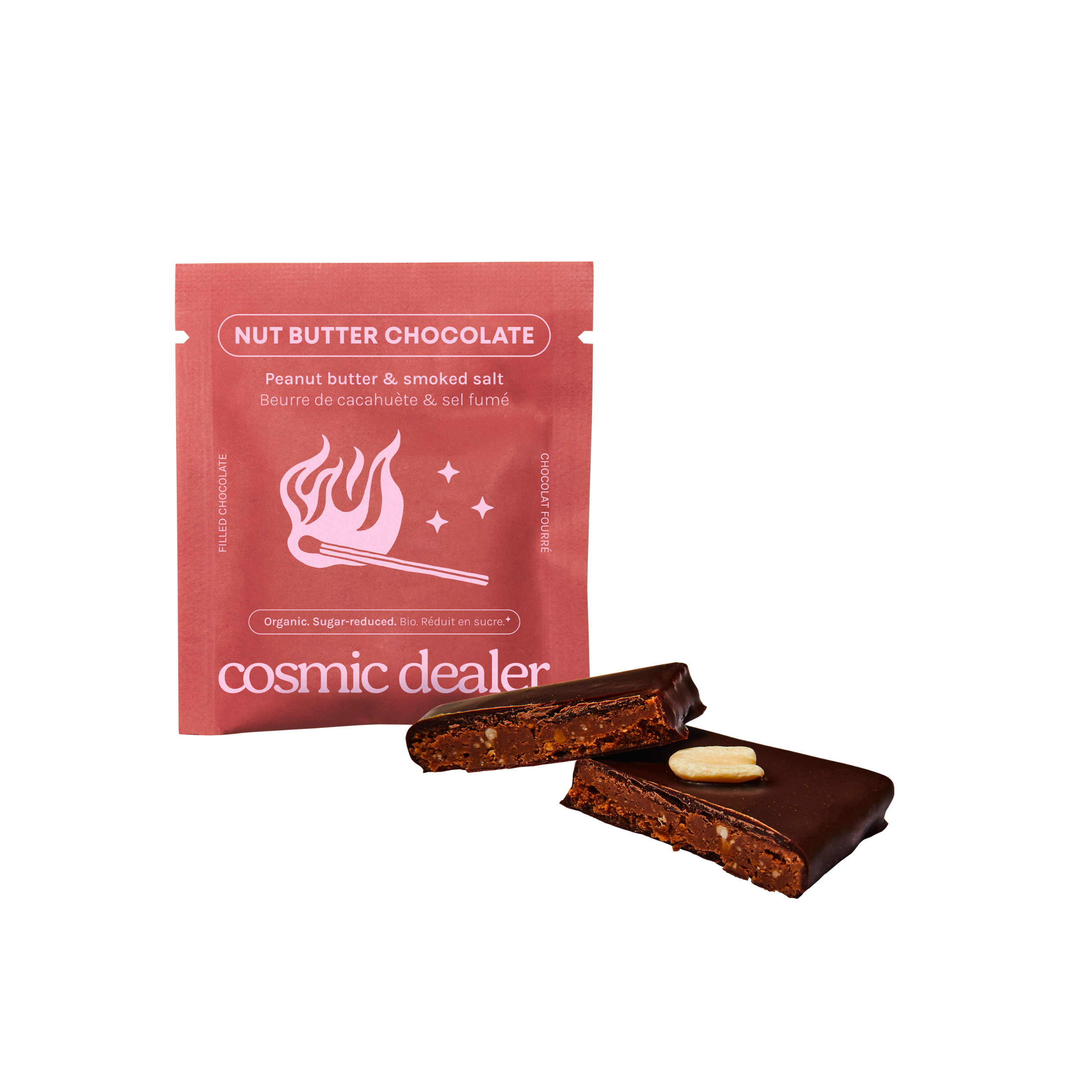Cacao cru  Beurre de Cacahuète & Sel Fumé BIO