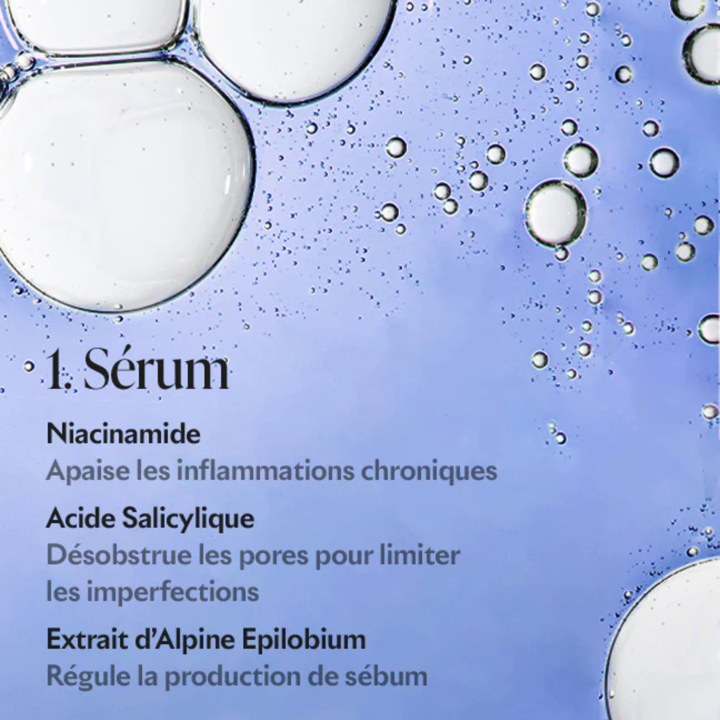 Capsules Purity - Peaux à imperfections