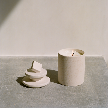 BOUGIE CAPRICORNE FEU DE BOIS