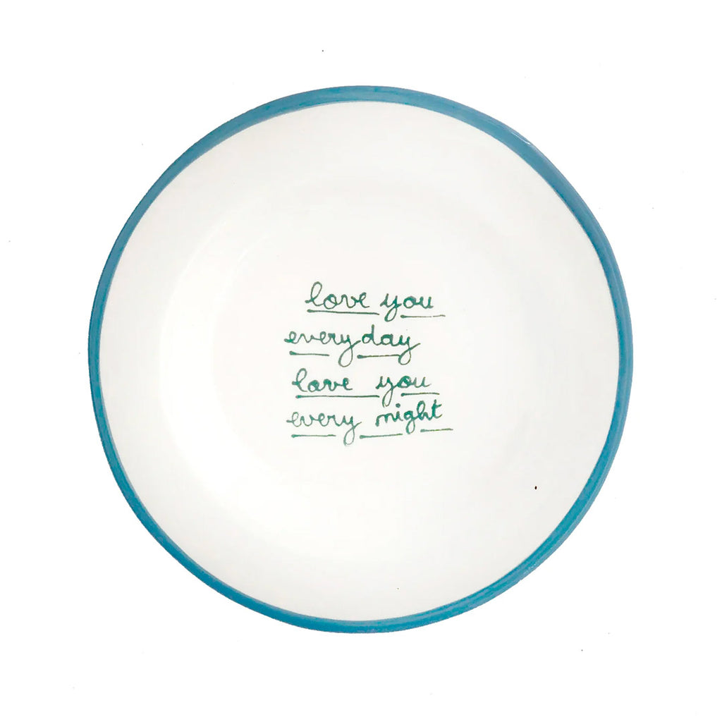Assiette "love you everyday"