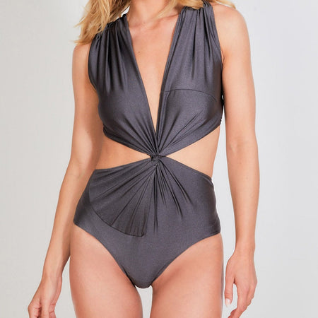 Maillot de bain une pièce drapé